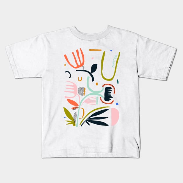 Playground Kids T-Shirt by fossdesign